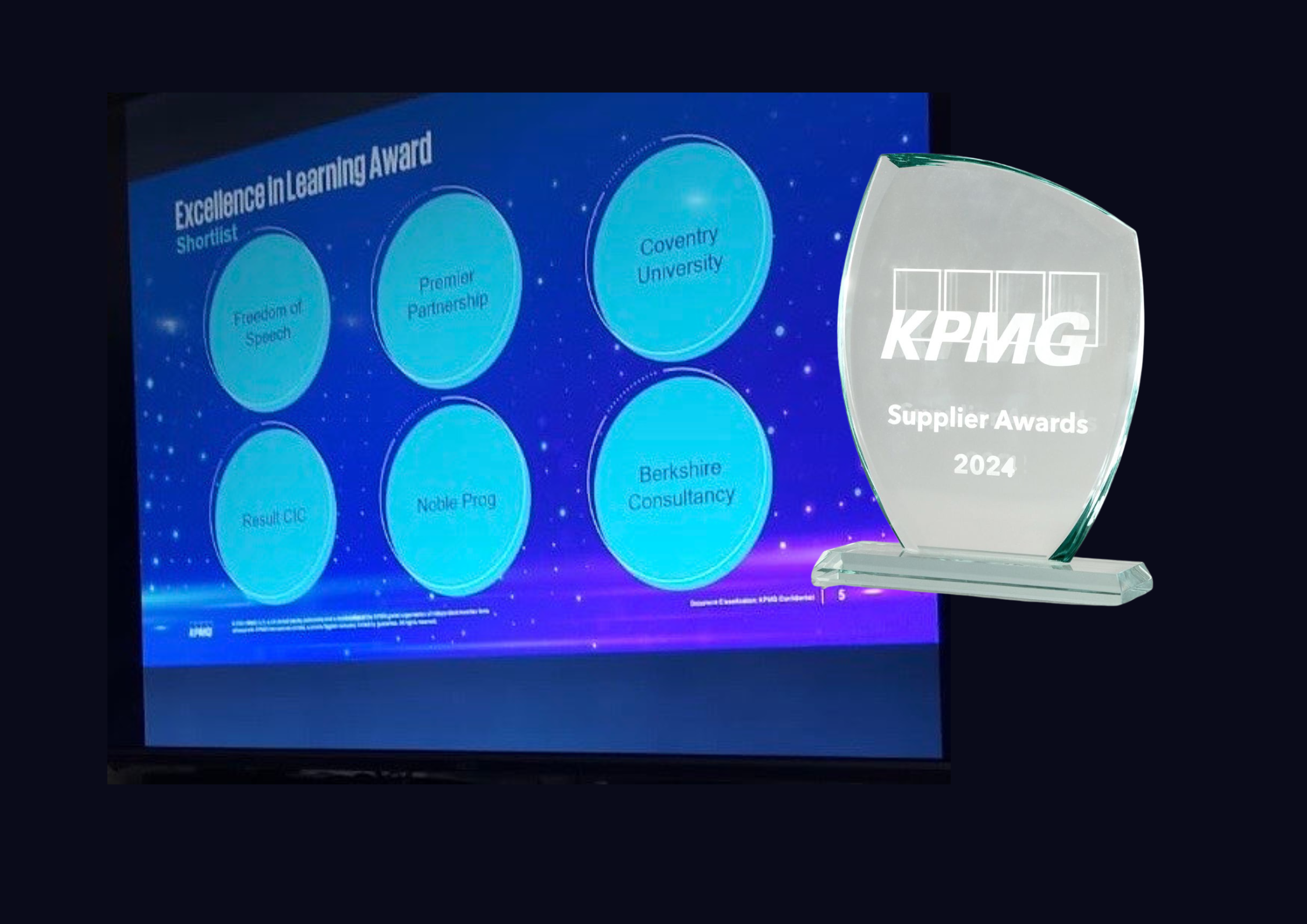 Shortlisted - Excellence in Learning Award